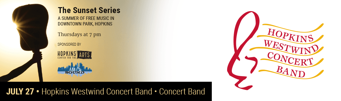 2023 Sunset Series Web Banner_Hopkins Westwind Concert Band